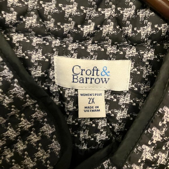 WOMEN'S SIZE 2X ZIPPER FRONT VEST FOR WARMTH OR FASHION - Picture 2 of 2